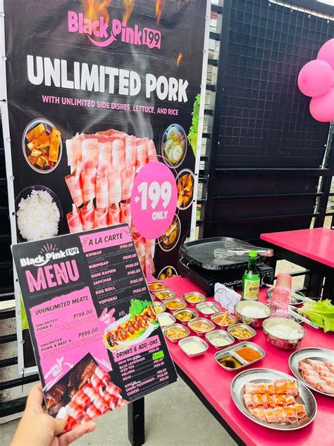 blackpink samgyupsal bacoor|Black Pink 199 Unlimited Samgyupsal in Bacoor .